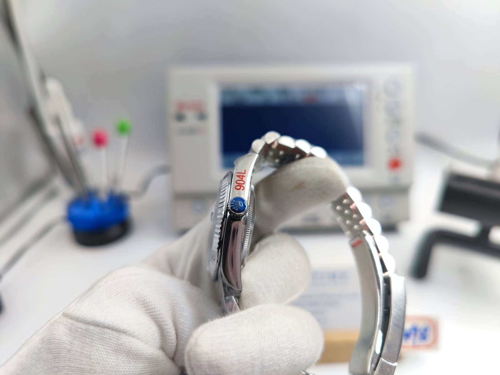 DateJust 36mm Jub Flt 904L SS/SS Wht Stk GMF A3235 – Image 2