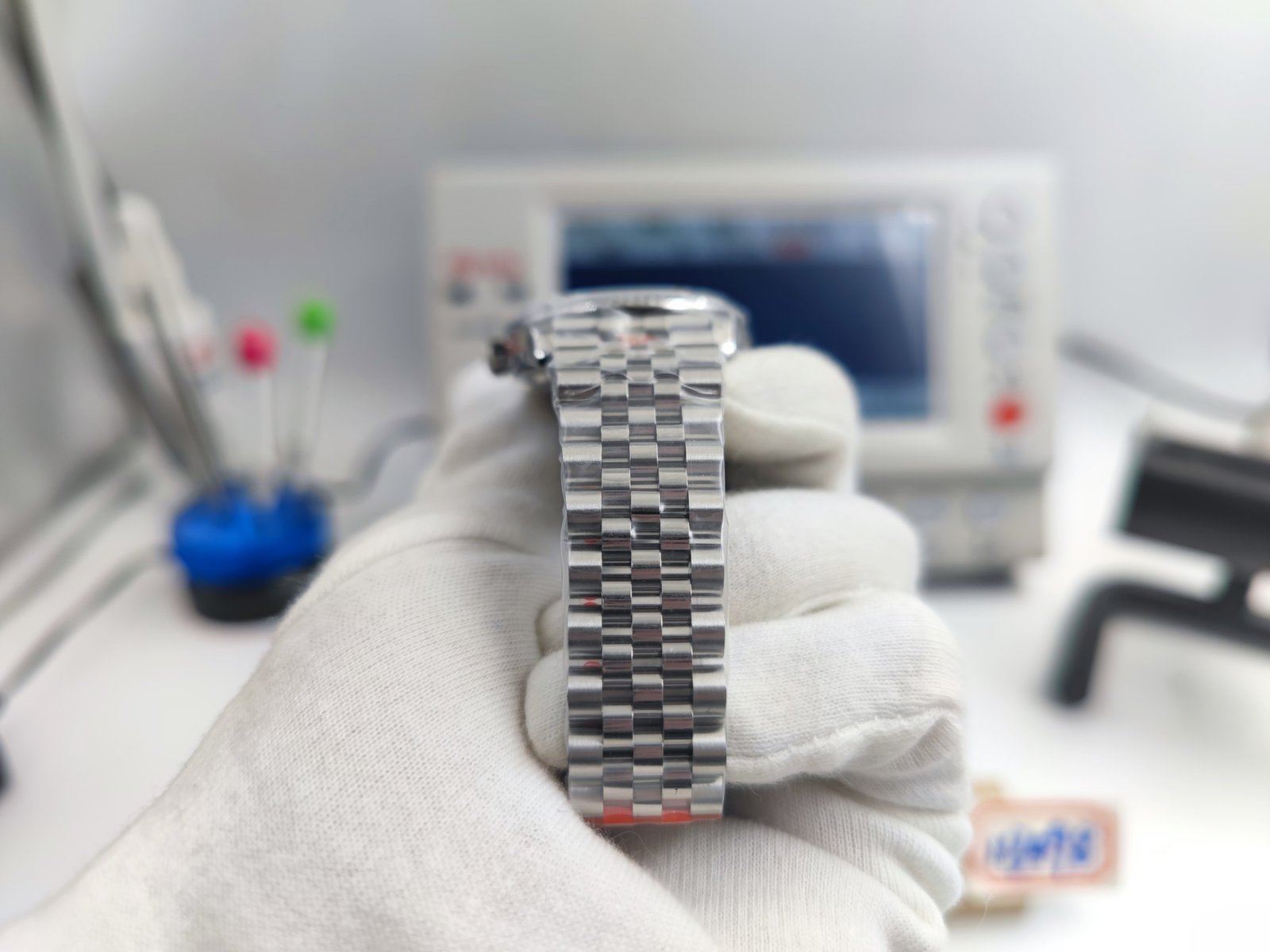 DateJust 36mm Jub Flt 904L SS/SS Wht Stk GMF A3235 – Image 4