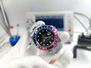 GMT II 16710 Red/Blue SS/SS Blk BPF Asia 2813 CHS - Image 2