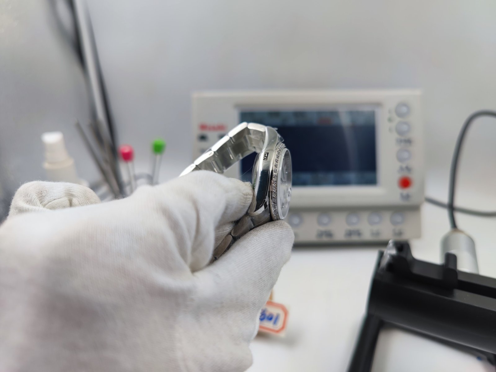 DateJust Midsize 31mm SS/SS Wht MOP Dia BPF Asia 2836 – Image 2