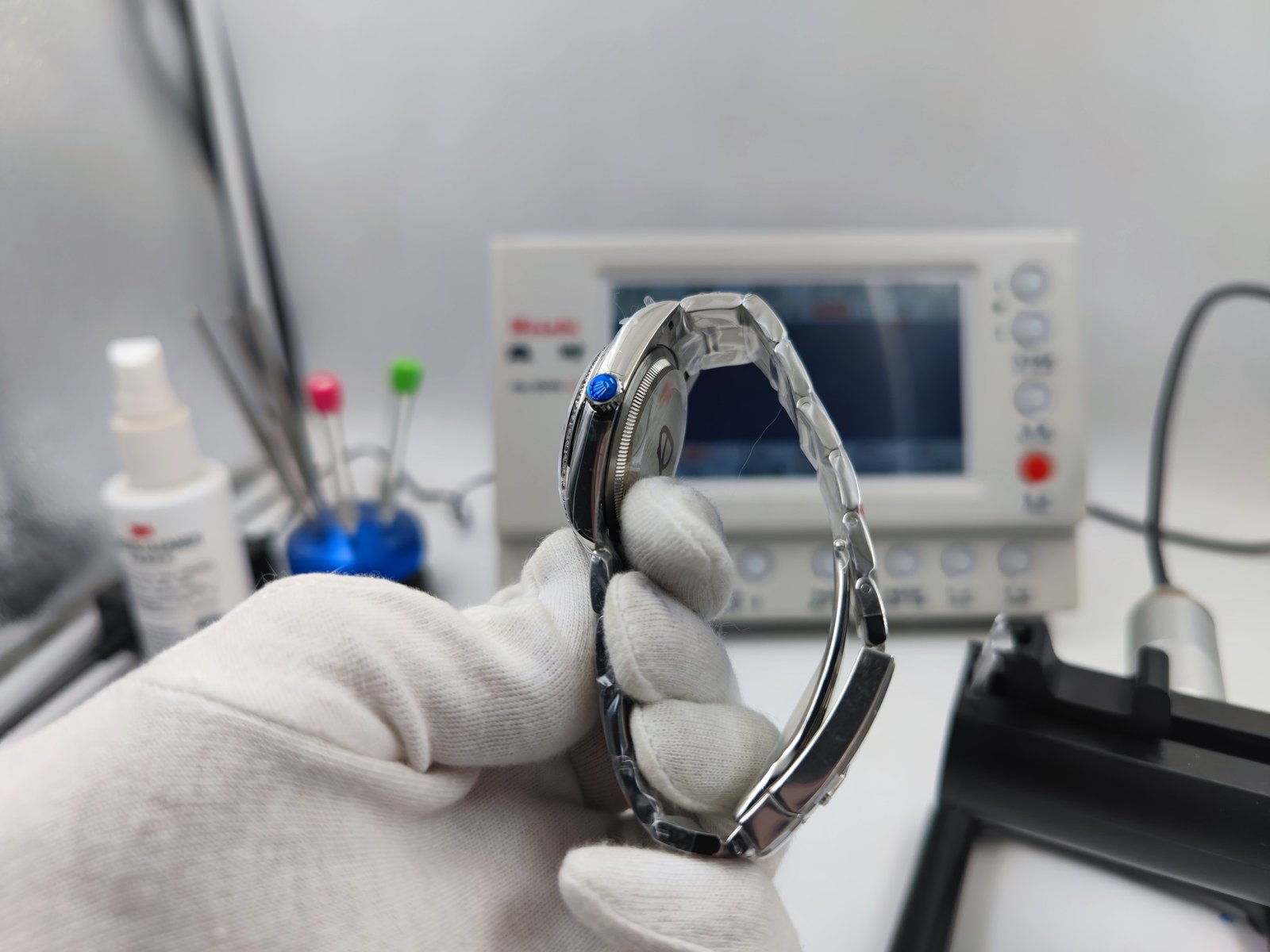 DateJust Midsize 31mm SS/SS Wht MOP Dia BPF Asia 2836 – Image 4