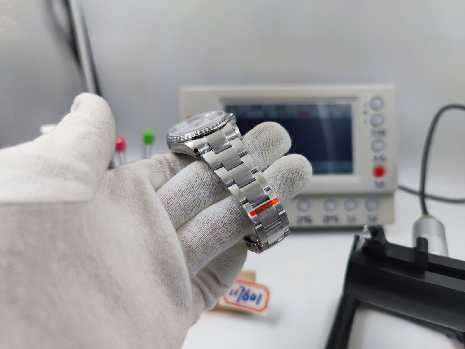 DateJust Midsize 31mm SS/SS Wht MOP Dia BPF Asia 2836 – Image 7