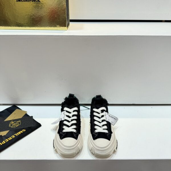 Tan Jianci smilereblic light shoe incein 70s classic black and white low-top canvas shoes - Galaxy