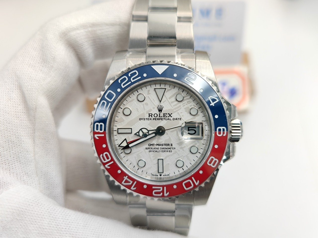 GMT II M126719BLRO Pepsi 904L SS/SS V5 GMF A3285 CH